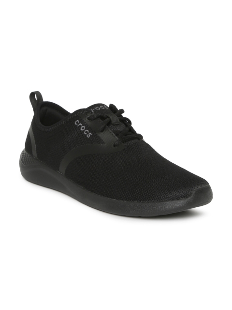 

Crocs Men Black Sneakers