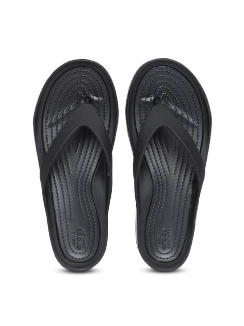 

Crocs Women Black Solid Thong Flip-Flops