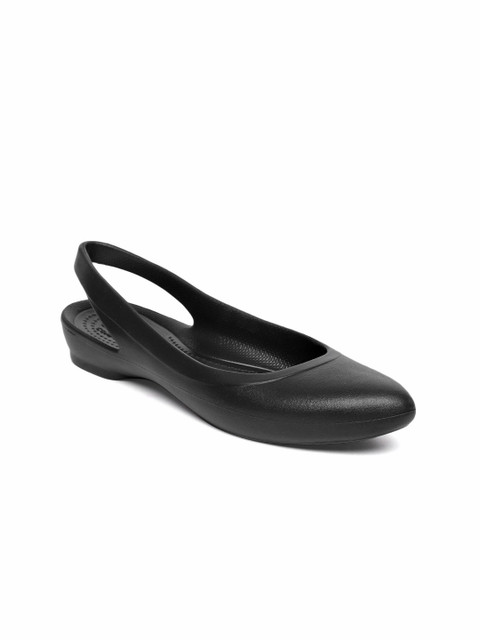 

Crocs Women Black Solid Flats
