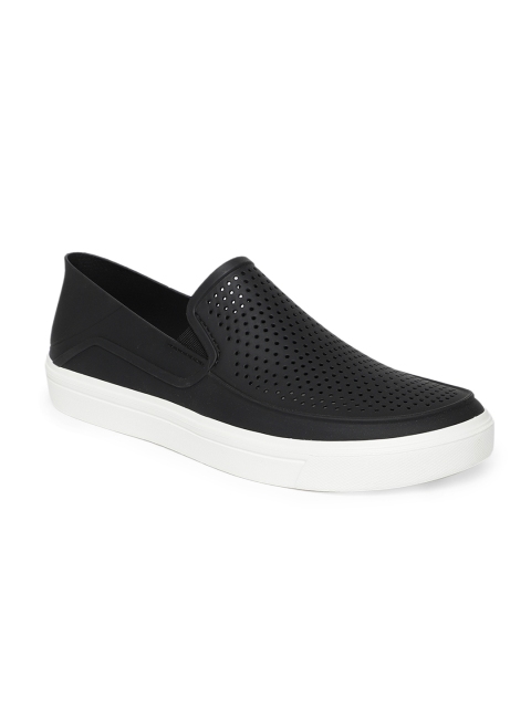 

Crocs Men Black Slip-On Sneakers