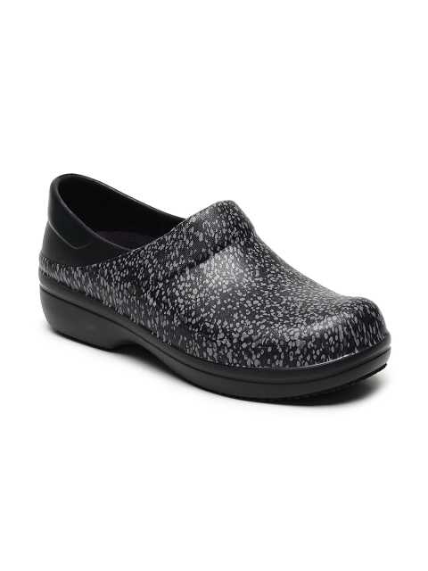 

Crocs Women Black Printed Slip-On Shoes