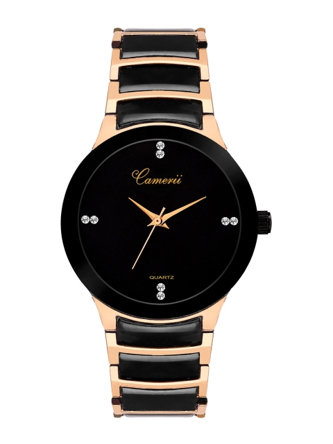 

Camerii Men Black Analogue Watch