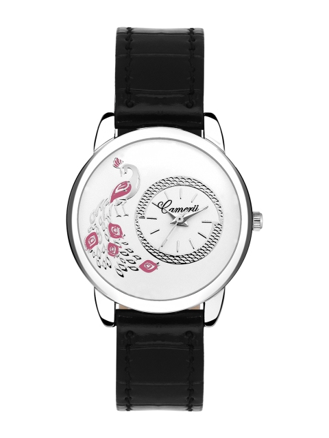 

Camerii Women Black Analogue Watch
