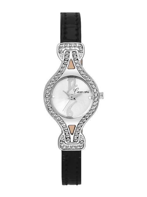

Camerii Women Black Analogue Watch