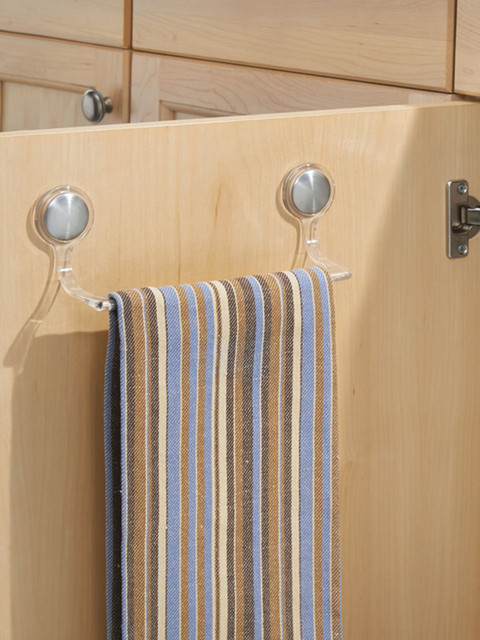 

INTERDESIGN Steel-Toned Stainless Steel Towel Holder
