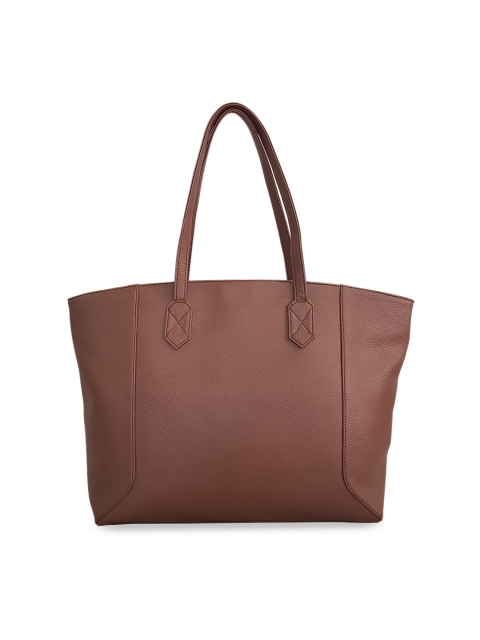 

Toteteca Brown Solid Shoulder Bag