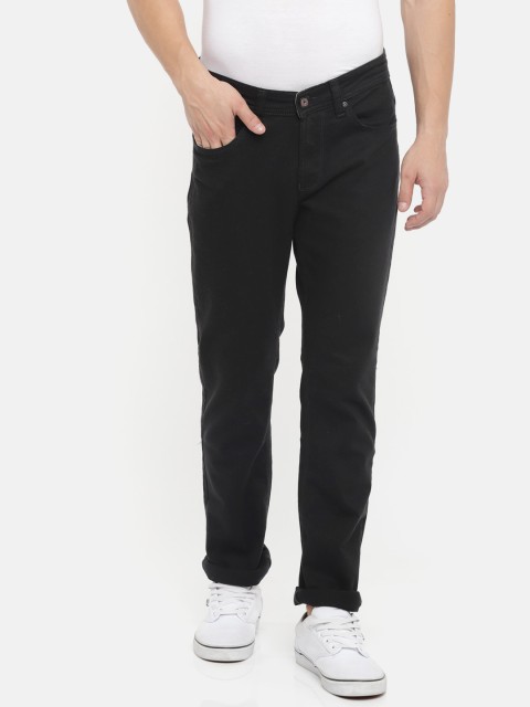 

SPYKAR Men Black Slim Fit Low-Rise Clean Look Stretchable Jeans