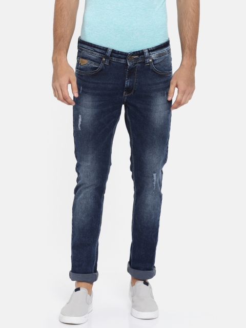 

SPYKAR Men Blue Slim Fit Low-Rise Clean Look Stretchable Jeans