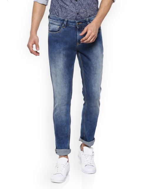 

SPYKAR Men Blue Skinny Fit Low-Rise Clean Look Jeans