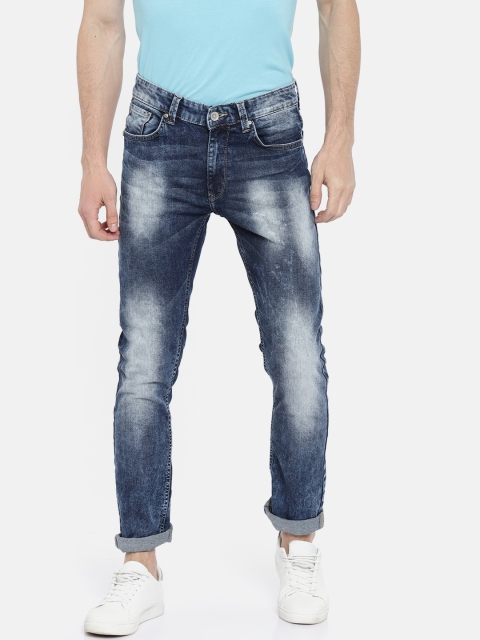 

SPYKAR Men Blue Slim Fit Low-Rise Clean Look Stretchable Jeans