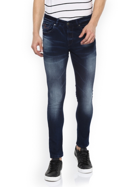 

SPYKAR Men Blue Super Skinny Fit Low-Rise Clean Look Jeans