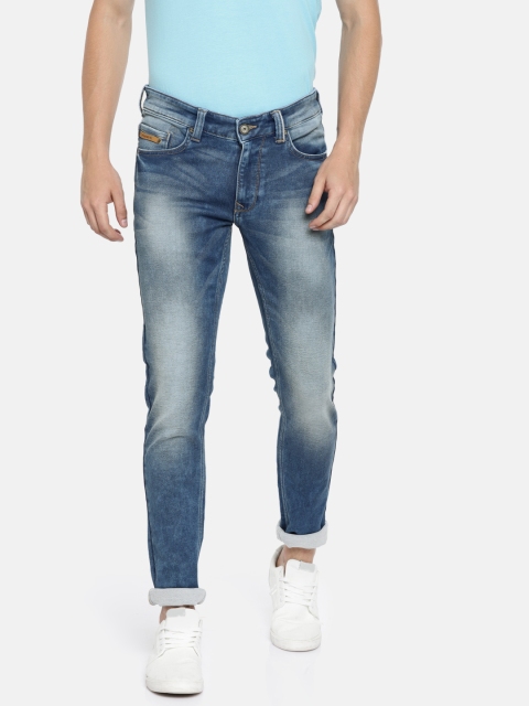 

SPYKAR Men Blue Skinny Fit Low-Rise Clean Look Stretchable Jeans