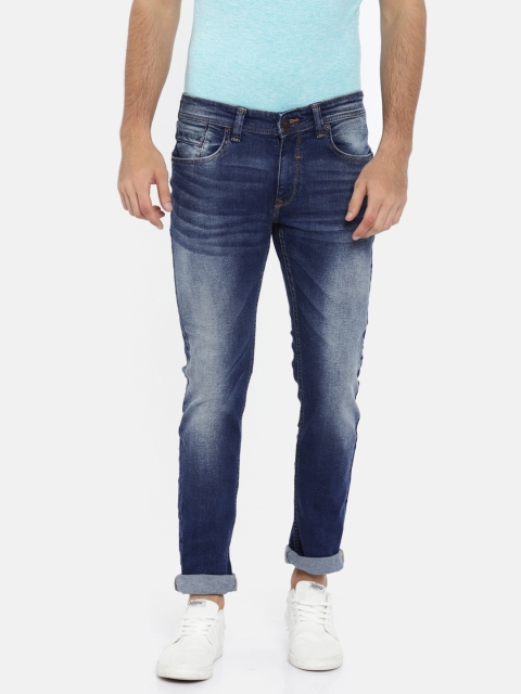 

SPYKAR Men Blue Skinny Fit Low-Rise Clean Look Jeans