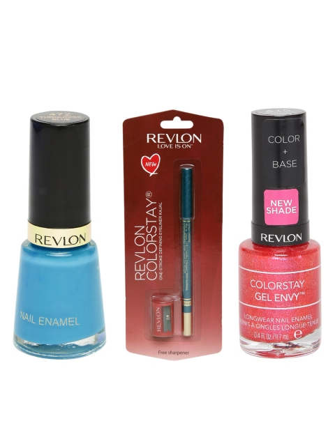 

Revlon Eyeliner & Nail Enamel Set, Turquoise blue