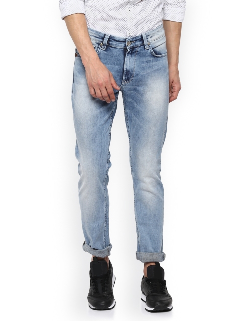 

SPYKAR Men Blue Rovers Tapered Fit Low-Rise Clean Look Jeans
