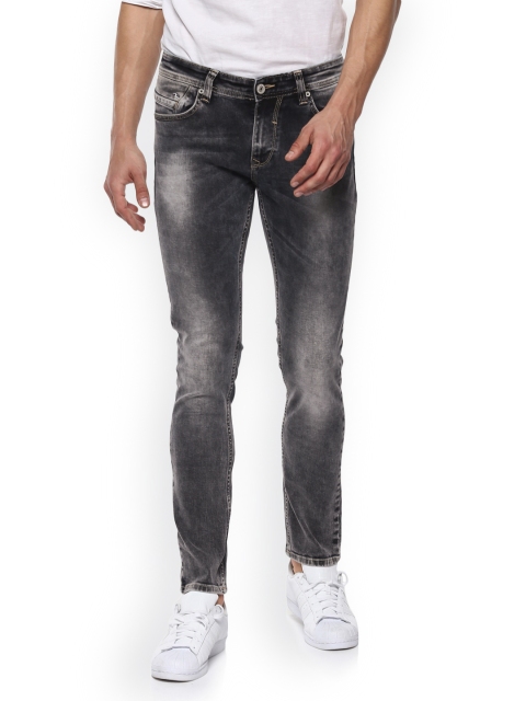 

SPYKAR Men Charcoal Skinny Fit Low-Rise Clean Look Jeans