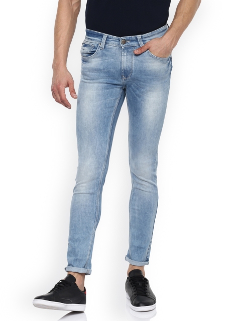 

SPYKAR Men Blue Super Skinny Fit Low-Rise Clean Look Jeans