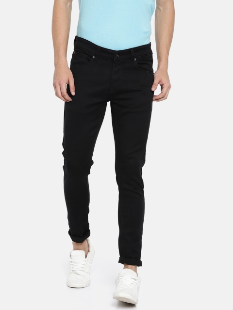 

SPYKAR Men Black Skinny Fit Low-Rise Clean Look Stretchable Jeans
