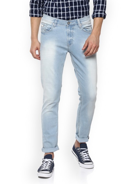 

SPYKAR Men Blue Skinny Fit Low-Rise Clean Look Jeans