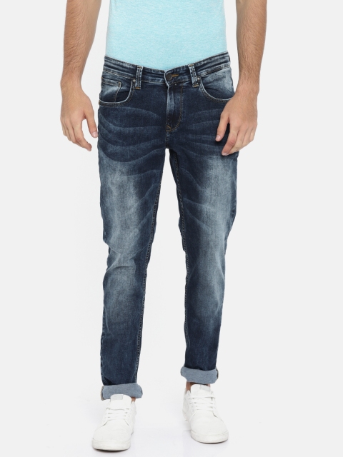 

SPYKAR Men Blue Skinny Fit Low-Rise Clean Look Jeans