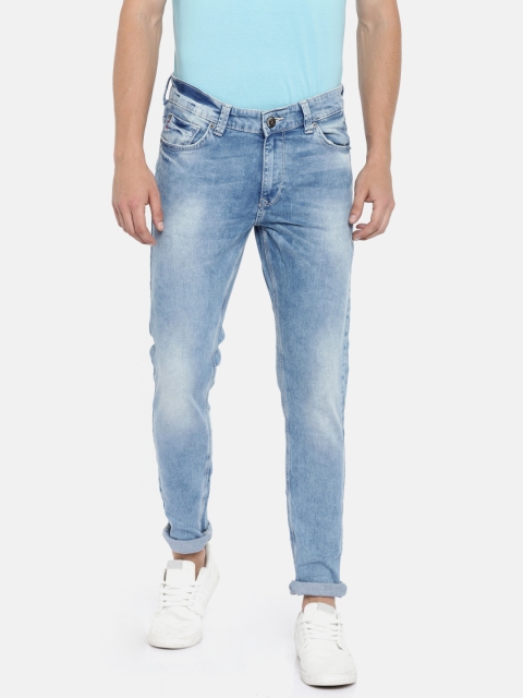 

SPYKAR Men Blue Super Skinny Fit Low-Rise Clean Look Stretchable Jeans