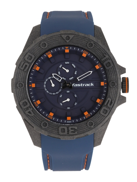 

Fastrack Men Navy Blue Analogue Watch NK38030PP03_OR