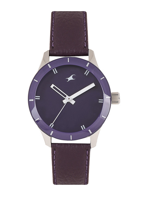 

Fastrack Women Purple Analogue Watch NK6078SL05