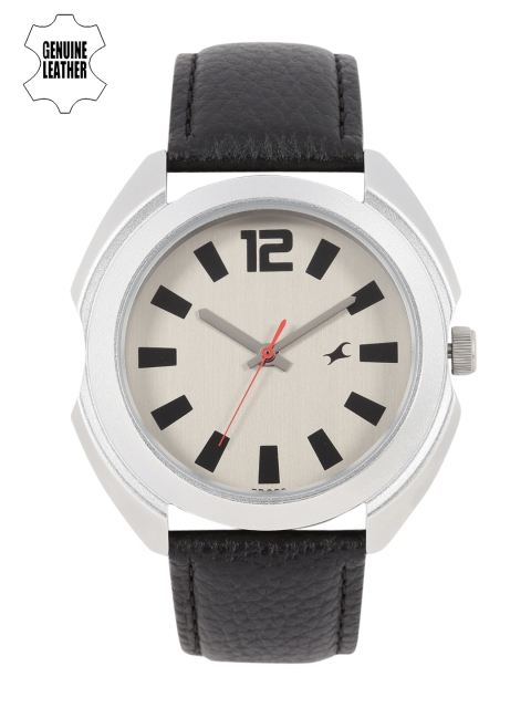 

Fastrack Men Silver-Toned Analogue Watch