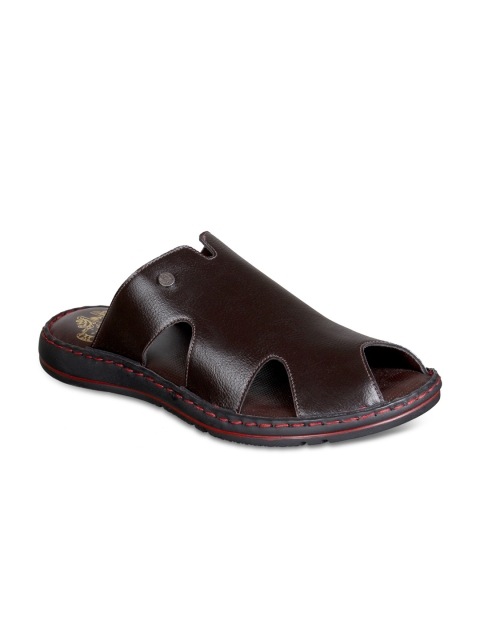 

Duke Men Brown Solid Slip-On