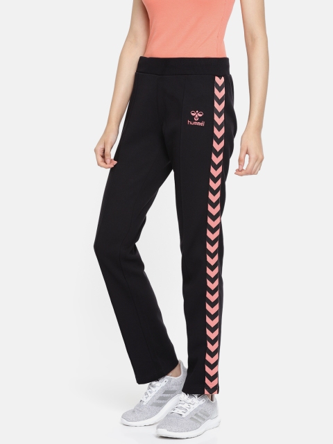 

hummel Women Black SAREN PANT Track Pants