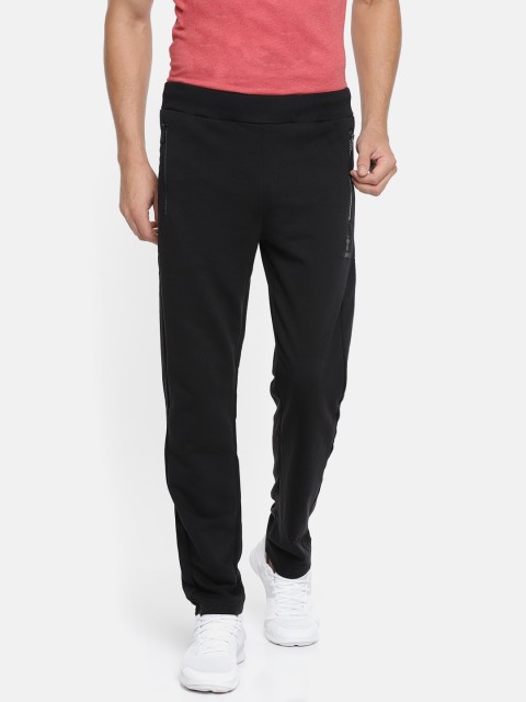 

hummel Men Black Knitted QUAR Track Pants