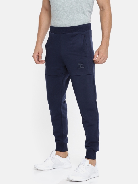 

hummel Men Navy JORIS PANTS Joggers, Navy blue