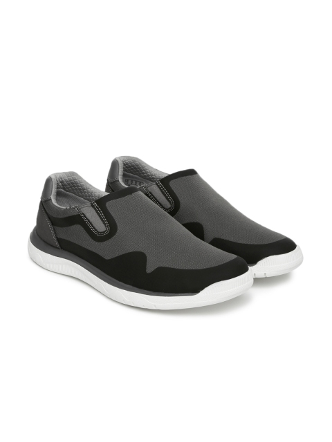 

Clarks Men Grey Slip-On Sneakers