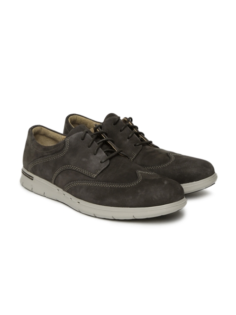 

Clarks Men Olive Brown Derbys