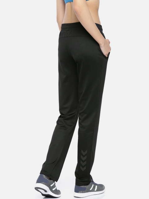 

hummel Women Black Regular Fit Track Pants
