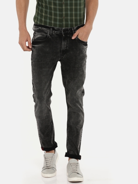 

Ecko Unltd Men Black Slim Fit Mid-Rise Clean Look Stretchable Jeans