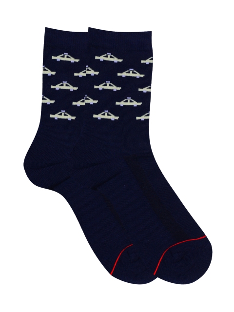 

Soxytoes Unisex Navy Blue Socks