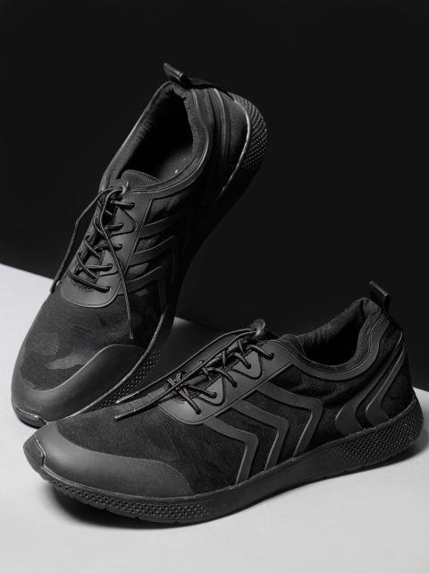 

LOCOMOTIVE Men Black Sneakers
