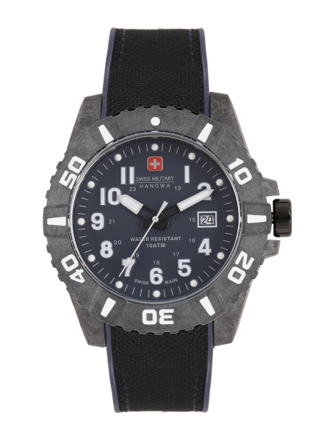 

SWISS MILITARY Men Purple Analogue Watch 06-4309.17.003