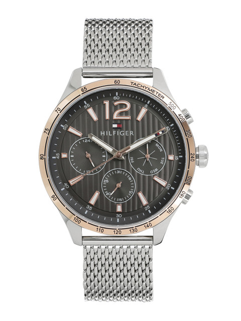

Tommy Hilfiger Men Charcoal Grey Analogue Watch TH1791466