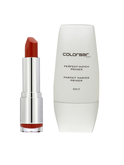 

ColorBar Women Primer & Lipstick Set, White