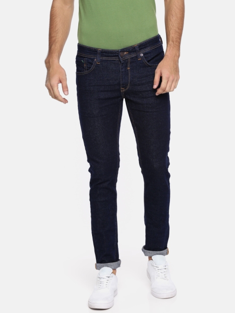 

SPYKAR Men Blue Skinny Fit Low-Rise Clean Look Stretchable Jeans