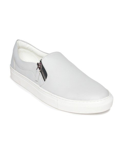 

Blue Saint Men Off-White Slip-On Sneakers