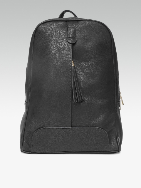 

20Dresses Women Black Solid Backpack