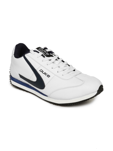 

Duke Men White Walking Shoes