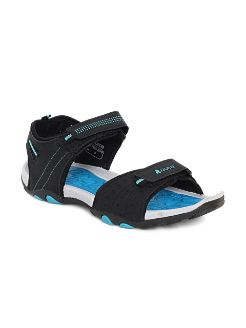 

Duke Men Black Sports Sandals