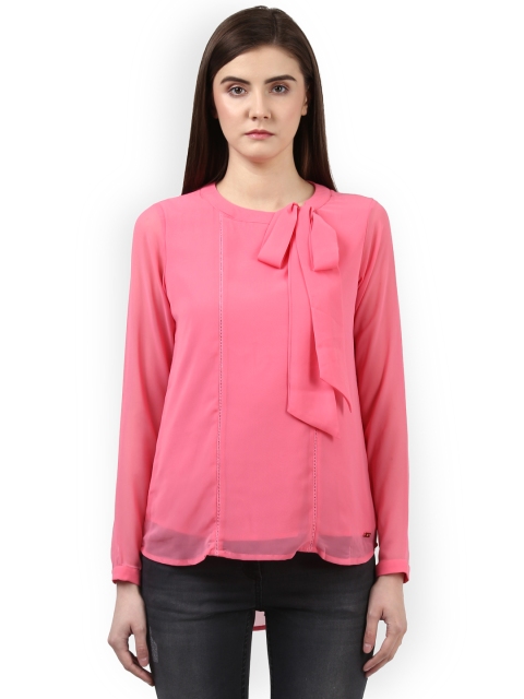 

Park Avenue Woman Pink Solid Top