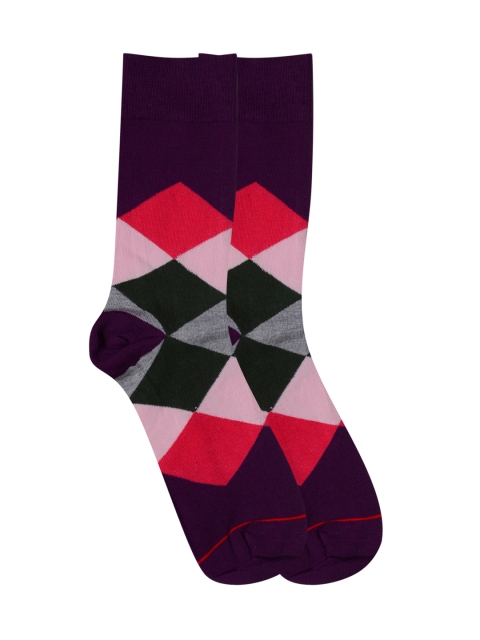

Soxytoes Multicoloured Printed Above Ankle-Length Socks, Multi