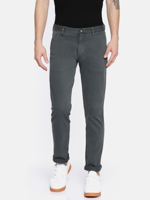 

Arrow Sport Men Grey Chrysler Regular Fit Solid Regular Trousers