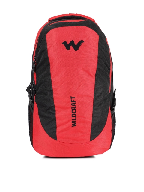 

Wildcraft Unisex Red & Black Trident Backpack